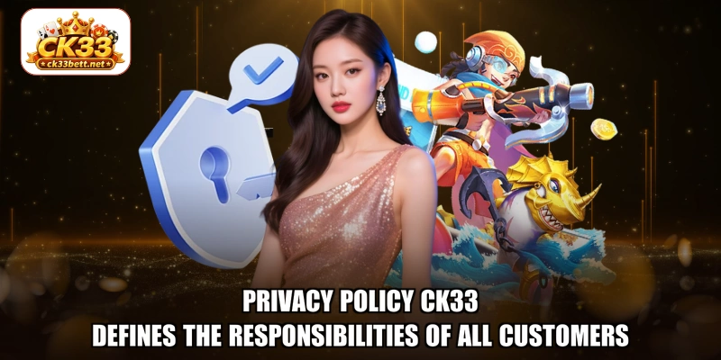 Privacy Policy CK33 defines the responsibilities of all customers
